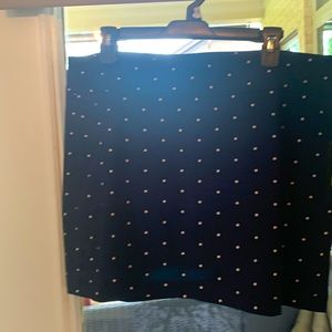 Navy polk dot skort. NWT Size 16P